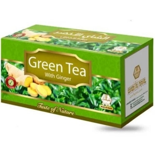 Wadi Alnahil Ginger Green Tea Bags 30 Count