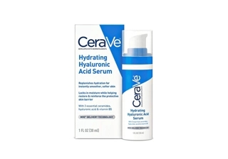 CeraVe Hydrating Hyaluronic Acid Serum Deep Moisturizing and Skin Renewal 30ML