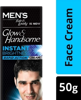 Fair and Lovely Glow and Handsome Instant Brightening Cream 50g