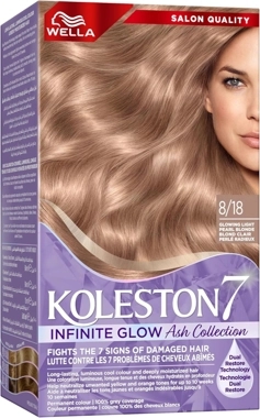 Wella Koleston Kit 7 Infinite Glow Hair Color Pearl Blonde 8/18