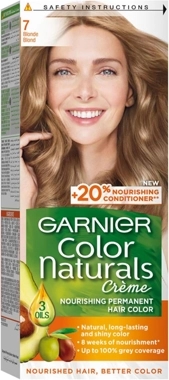 Garnier Color Naturals 7 Blonde Permanent Hair Color For Natural Blonde Look