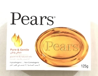Pears Pure and Gentle Transparent Beauty Bath Soap Bar 125g