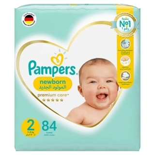 Pampers Premium Care Tape Diapers Size 2 (3-8 Kg) 84 Diapers