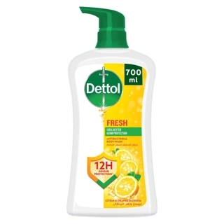 Dettol Fresh Antibacterial Bodywash 12H Odour Protection 700 ml