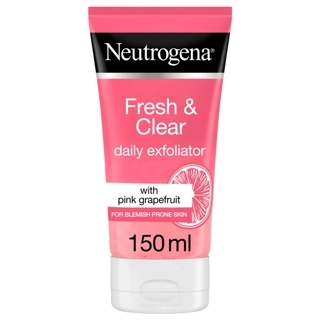 Neutrogena, Fresh & Clear Grapefruit, Exfoliating & Deep Cleansing, Facial Scrub – 150 ml