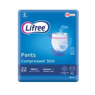 Lifree Adult Diaper Slim Culotte Small 22 Pads