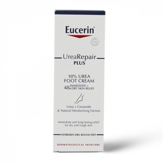 Eucerin UreaRepair PLUS 10% Urea Foot Cream for Very Dry, Rough Feet 100 ml