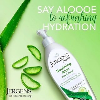 Jergens, Soothing Aloe Body Lotion for Light Hydration and Refreshed Skin 200 ml