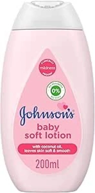 Johnson's, Baby Soft Lotion , gentle moisturizing for sensitive skin, 200ml