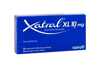 Xatral XL 10mg Alfuzosin Hydrochloride Prostate Treatment Tablets - 30 Tablets
