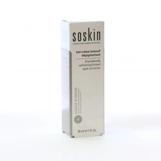 Soskin Intensive Depigmenting Gel-Cream, Dark Spot Corrector for Face & Hands 30 ml