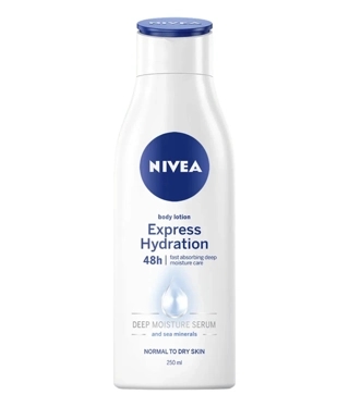 Nivea Express Hydration Body Lotion With Deep Moisture Serum And Sea Minerals 250ml