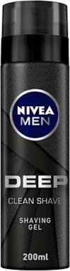 Nivea Deep Black Carbon Shaving Gel For Men 200ml