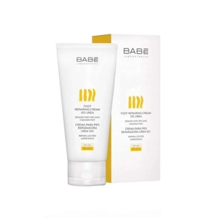 BABE Foot Repairing Cream with 10% Urea for Dry Cracked Feet 100ml