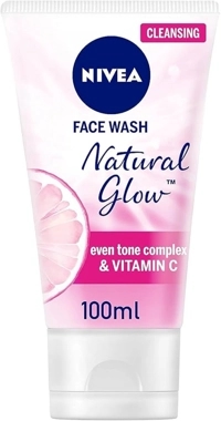 Nivea Face Wash Cleansing Natural Glow With Vitamin C 100ml