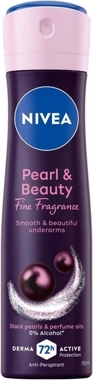 Nivea Anti Perspirant Spray Pearl And Beauty With Elegant Fine Fragrance 150ml