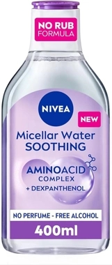 Nivea Micellar Soothing Water With Amino Acid Complex And Dexapanthenol 400ml