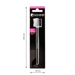 Boreal Eyebrow Brush with Comb for Shaping and Grooming Brows
