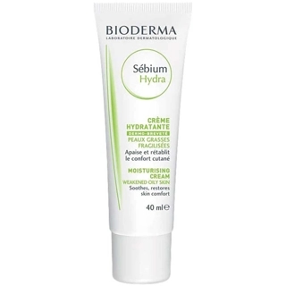 Bioderma Sebium Hydra Moistrizing Cream For Oily Skin With Glycerine & Ceramides 40 ml