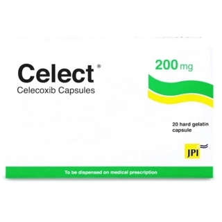 Celect 200mg Capsules, Celecoxib Selective NSAID for Joint Pain - 20 Pack