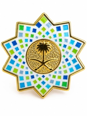 Saudi Vision Brooch