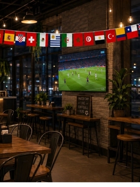 World Cup 2026 Countries Flag Bunting
