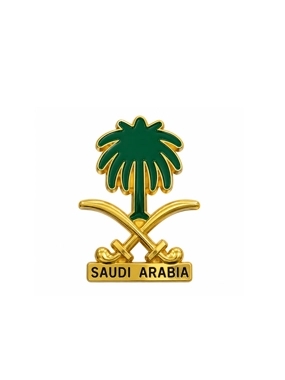 بروش سيفين ونخلة SAUDI ARABIA