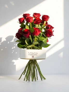 Red Rose Flower Box