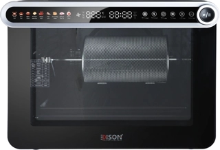 EDISON Oven + Digital Air Fryer Black 40 Liters 2800 Watts