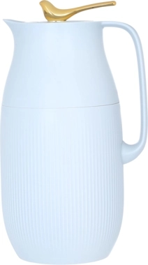 Royal 6 Luxury Thermos 1.6L Light Grey Golden Bird Pressure
