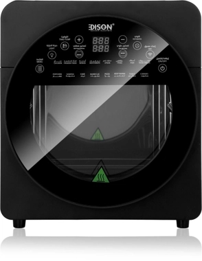 EDISON.WIFI Smart Multi-Function Fryer, 16 Functions, Black, 14.5 Liters, 1700 Watts
