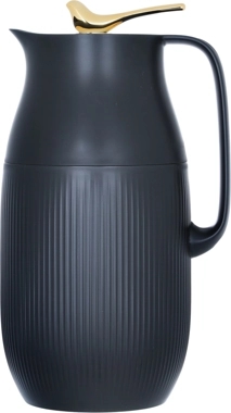Royal 6 Luxury Thermos 1.6L Black Sparrow Golden Pressure