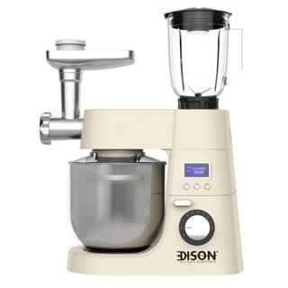 Titanium mixer, beige, 6.5 liters, 4*1, 1800 watts, EDISON