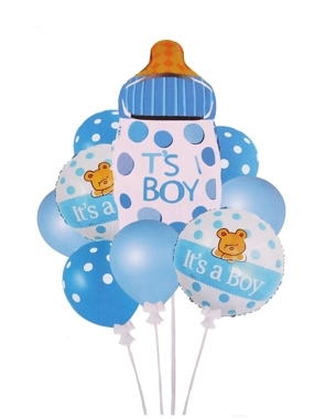 Baby Boy Balloon Foil Set