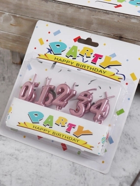 Birthday cake candles numbers n-rg