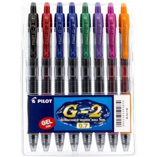Pilot G2-0.7 Pen Set 8 Colors