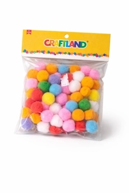 Cotton Colored 2 cm 60 pcs