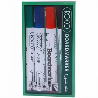 Roco 4 Pack Whiteboard Marker Pen