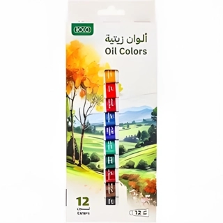 Roco 12 Colors Oil Paints
