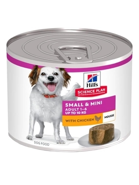 Hills Small&Mini Adult 1-6 Up To 10kg Chicken Mousse Wet Food 200g