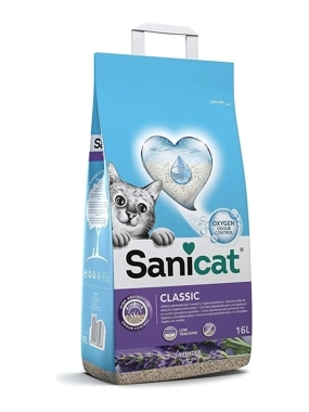 Sanicat Classic Lavender Cat Litter 16L