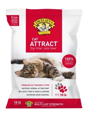 DR. Elseys Cat Attract Multi-Cat Strength Cat Litter 8.16kg / 18Lb