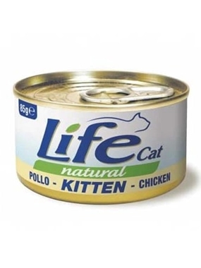 Life Cat Natural Kitten Chicken Wet Food 85g