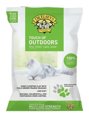 DR. Elseys Touch Of Outdoors Multi-Cat Strength Cat Litter 8.16kg / 18Lb