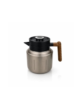 Luxury stainless steel coffee and tea thermos, 1000ml capacity