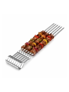 Custom barbecue skewers quantity 6