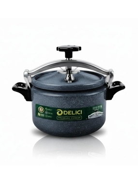 Delici 7 liter gray pressure cooker