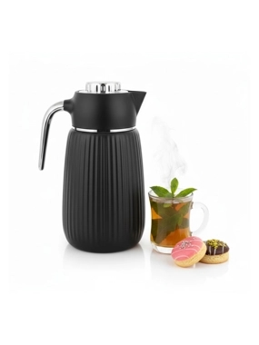 Lalouza Thermos Black & Silver 1 Liter