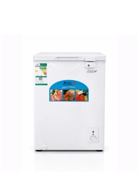 Super Classic White Chest Freezer – Practical Design & Superior Cooling, 99L Capacity, 3.5 Cu. Ft.