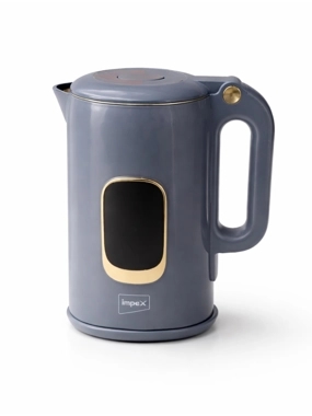 Impex Electric Kettle with Digital Display 1.8L Capacity 1500W